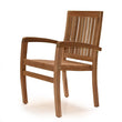 Load image into Gallery viewer, New 9pc Grade-A Teak Outdoor Dining Set-one Double Extension Oval Table 95x40 & 8 Patara Stacking Arm Chairs + cushions