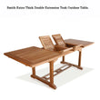 Load image into Gallery viewer, New 7Pc teak outdoor dining set with one table and 6 Patara chairs with cushions