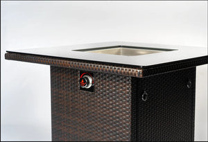 Outland Living 410 Series 36-Inch Espresso Brown Fire Table