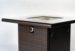 Outland Living 410 Series 36-Inch Espresso Brown Fire Table