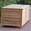 Load image into Gallery viewer, Teakwood storage for outdoors 
