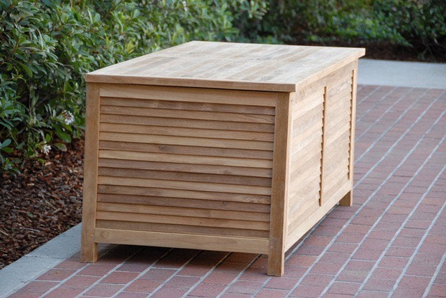 Teakwood storage for outdoors 